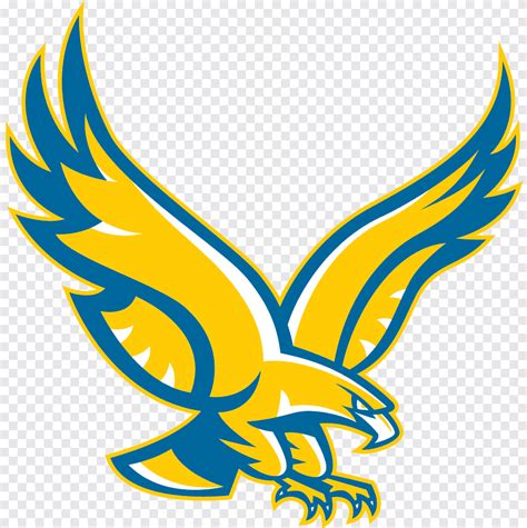 Yellow And Blue Eagle Illustration Golden Eagle Logo Eagle Animals