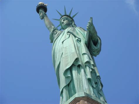 图片素材 曼哈顿 纽约市 纪念碑 雕像 自由女神像 美国 地标 蓝色 艺术品 雕塑 3264x2448