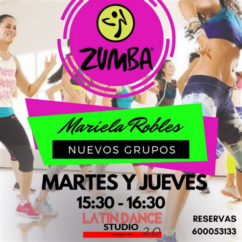 Nuevas Clases De Zumba Latin Dance Studio