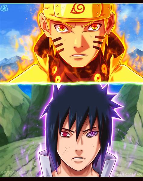 Naruto Vs Sasuke Manga 696 By Naruto999 By On