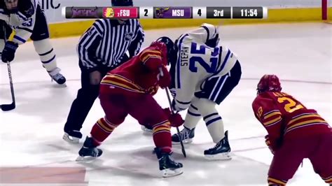 2020 Top College Hockey Fights Hd Youtube