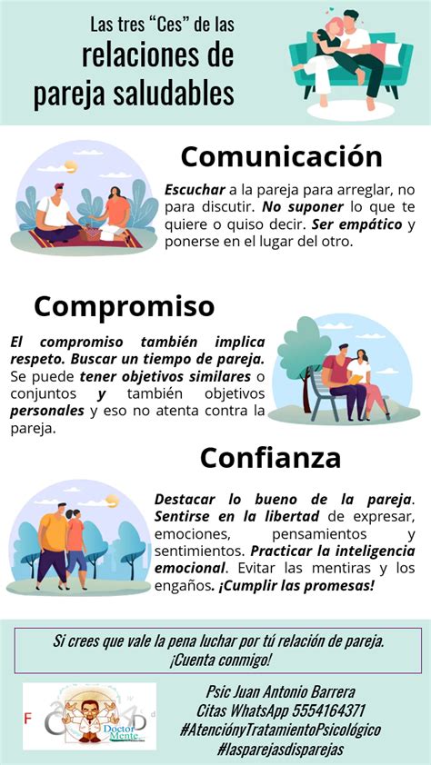 Las Tres Ces De Las Relaciones De Pareja Saludables