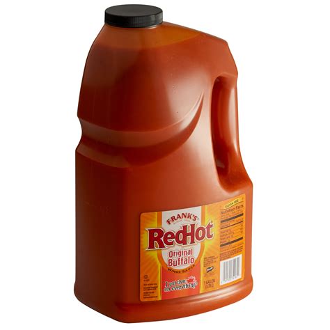 Franks Redhot 1 Gallon Original Buffalo Wing Hot Sauce