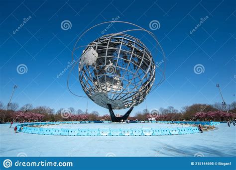 View Of The Unisphere A Spherical Stainless Steel Representation Of