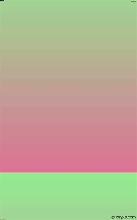 Wallpaper Linear Pink Green Gradient 90ee90 Db7093 285° 1600x2560