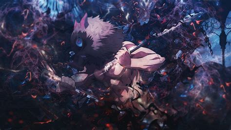 Demon Slayer - Inosuke Hashibira Wallpaper by Knotshoxtm on DeviantArt