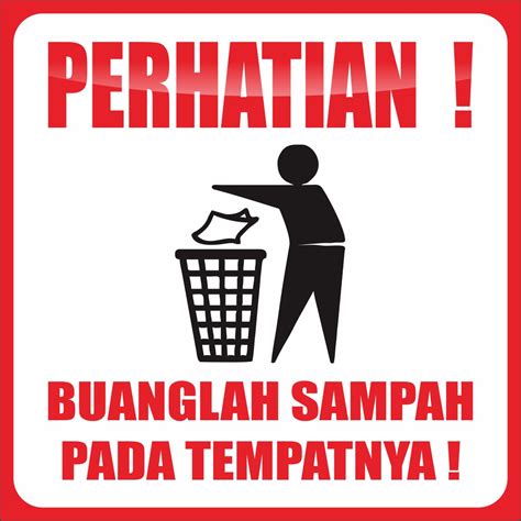 Jual Banner Buanglah Sampah Pada Tempatnya Indonesia Shopee Indonesia