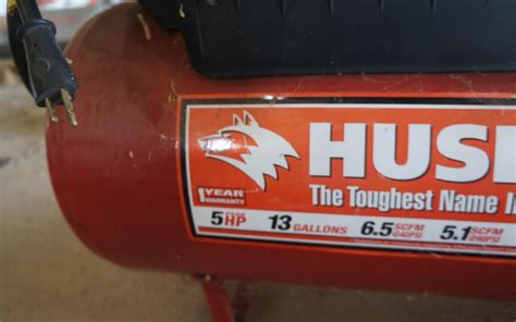 Husky 5 Hp Electric Air Compressor Bigiron Auctions