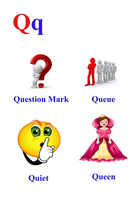 A list of words starting with q. Q Letter words - Kidseasylearn