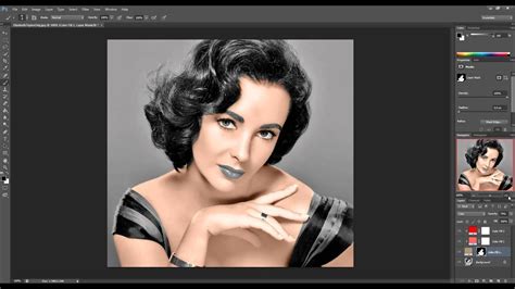 Photoshop Tutorial How To Colorize Black And White Photos Extended