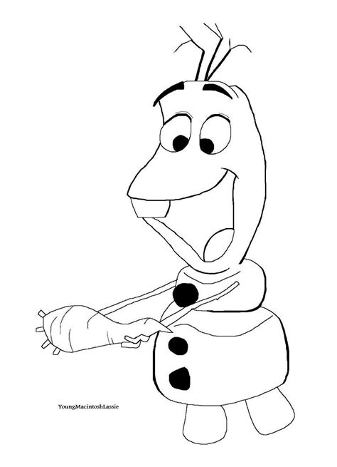 Olaf coloring pages are a fun way for kids of all ages to develop creativity, focus, motor skills and color recognition. Coloriage olaf à imprimer pour les enfants - CP19804