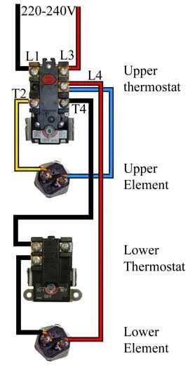 Hot water heater with circulating pump diagram terry love. Whirlpool electric water heater: Lukewarm after main breaker replaced - DoItYourself.com ...