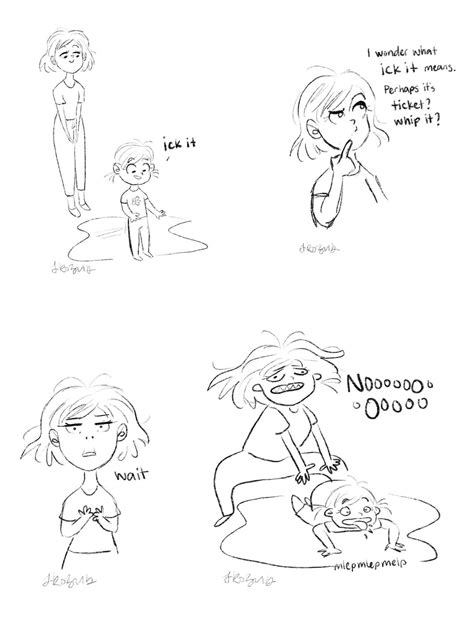 It S Been A While Since I Ve Posted A Sketch About Motherhood This Is Based On A True Event