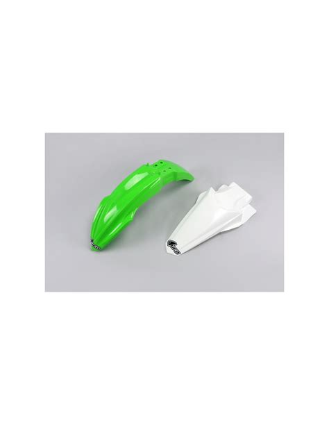 Kit Garde Boue Avant Arri Re Ufo Couleur Oem Kawasaki Kx