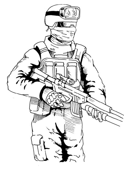 Call Of Duty Coloring Pages Thekidsworksheet