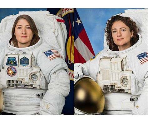 Nasas Meir Koch Prepare To Make History In First All Female Spacewalk