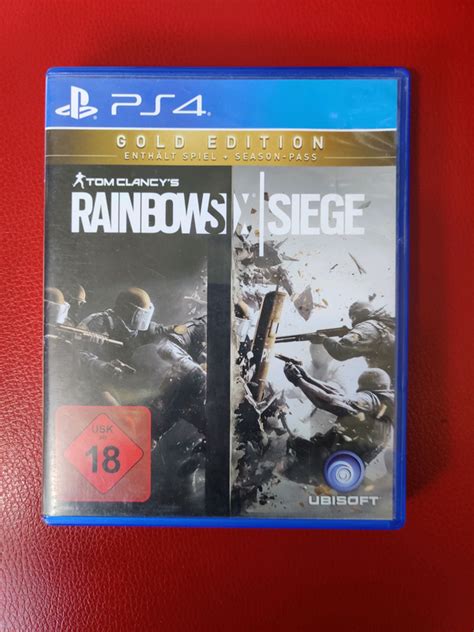 Гра диск Tom Clancys Rainbow Six Siege Gold Edition Ps4 Ps5