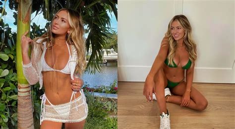 Paulina Gretzky Shares Racy New Bra And Panties Mirror Pictures