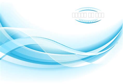Light Blue Wavy Abstract Background Vector 08 Free Download