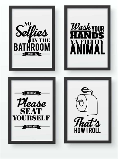 Wooden Bathroom Decor Printed Frames For Decoration Rs 149 Piece Id 22709268462