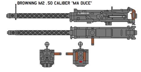 Browning M2 50 Caliber Ma Duc By Bagera3005 On Deviantart
