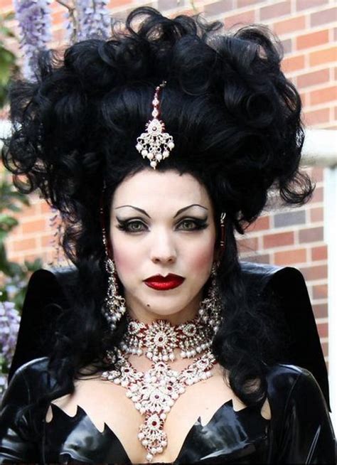 Victorian Goth Gothic Hairstyles Womens Hairstyles Goth Beauty