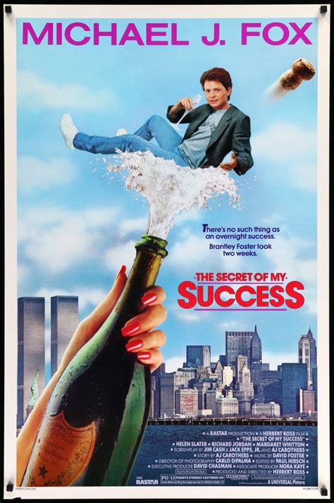 Secret Of My Success 1987 One Sheet Movie Poster Original Film Art Vintage Movie Posters