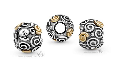 The latest pandora charms, bracelets, jewelry & more 799117C00-Pandora-20th-Anniversary-Swirls-charm-2 - The ...