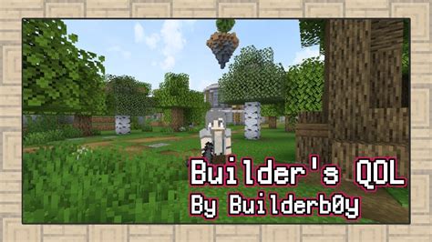 Minecraft バニラの雰囲気はそのままに。builders Qol Shader シェーダー紹介 Youtube