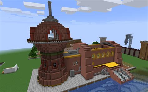 Are we sharing Minecraft builds now? : futurama