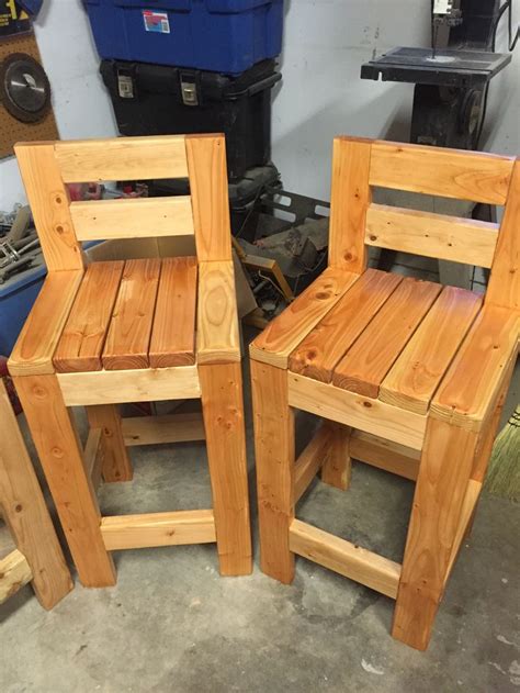 Kneeling chair by timberbiscuitwoodworks in woodworking. 2x4 barstools. I built 4 stools for about 25 bucks a piece ...