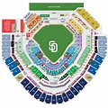 Petco Park Seating Map - Netting | San Diego Padres