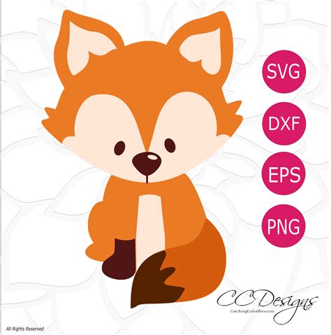 Download Free Fox Svg Cut File Cute Woodland Animal Clipart