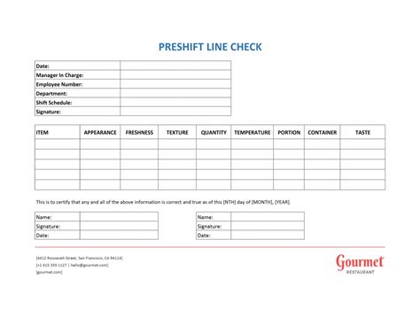 Explore Our Image Of Restaurant Shift Schedule Template For Free