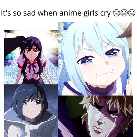 Cry Meme Anime Goimages Zone