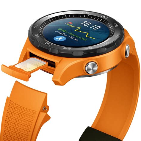Ceas Smartwatch Huawei Watch 2 Lte Dynamic Orange Sport Strap Emagro