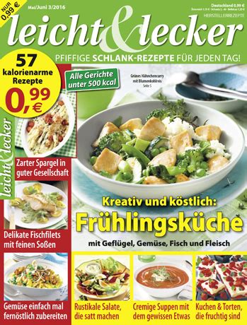 leicht & lecker Ausgabe 3/2016 | Teichmann Verlag