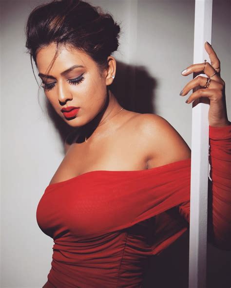 Nia Sharma Got Her Latest Photoshoot In Red Dress Photos Viral On