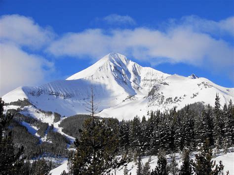 Lone Mountain Peak In Big Sky Mt Favorite Places And Spaces Pinter
