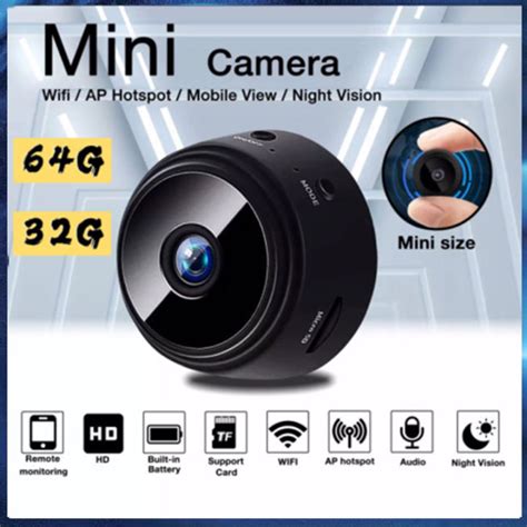 Cctv Mini Sambung Ke Hp Kamera Mini Wifi Kamera Mini Tersembunyi Cctv
