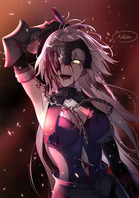 Jeanne D Arc Alter Jeanne D Arc Alter And Jeanne D Arc Alter Fate And More Drawn By Nipi