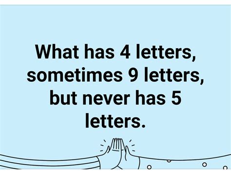 Guess the word that all four photos if you need help solving a puzzle of 4 pics 1 word, just use these hints, answers, cheats and solutions below. What has 4 letters, Sometimes 9 | with Answer - Forward ...