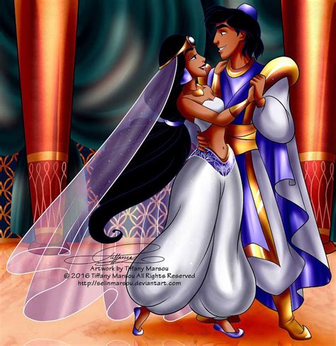 Jasmine N Aladdin Midnight Dance By Selinmarsou Aladdin And Jasmine Disney Jasmine Aladdin