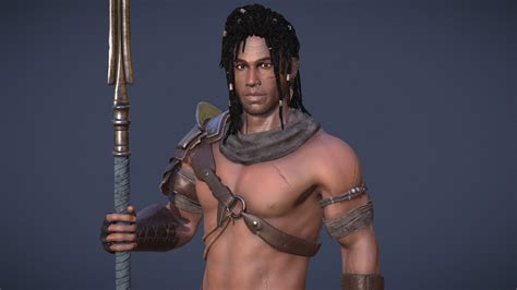 Ronon Kalashtar Barbarian 3d Model By Tlal 885aeb6 Sketchfab