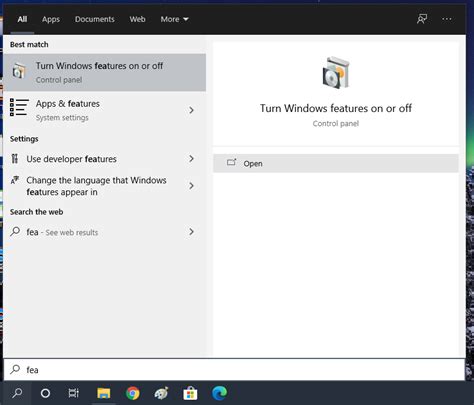 3 Ways To Turn Windows Features On Or Off In Windows 10