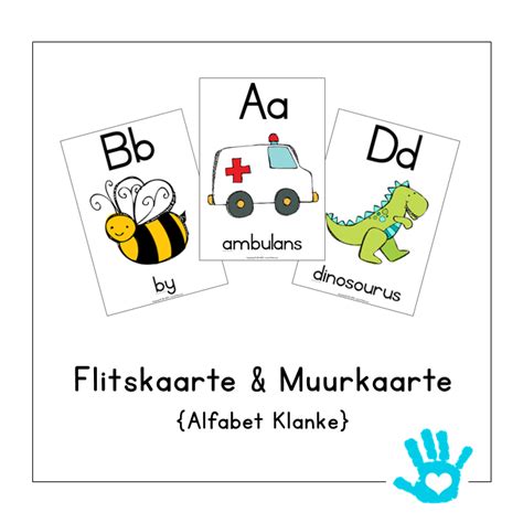 Flitskaarte And Muurkaarte Alfabet Klanke Teacha