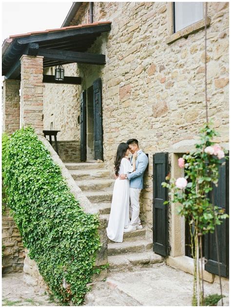 Spring Engagement At Villa Montanare In Cortona Tuscany Italy By Fine