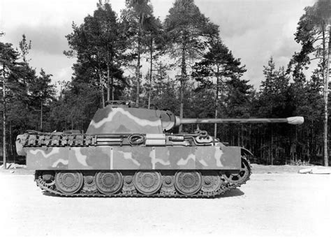 One Of A Small Number Of Panther Ausf G Produced By MAN With Steel