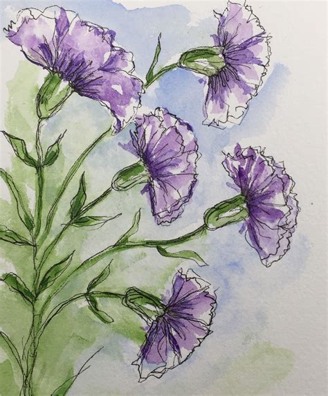 Pin By Anna Bella On Annabellescolors Watercolor Flower Art