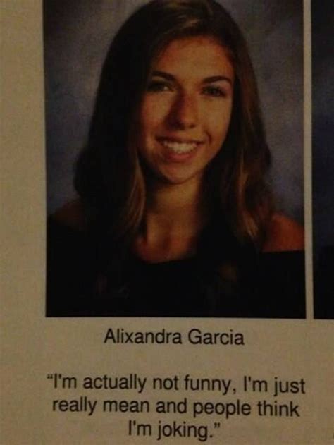 funniest yearbook quotes   time